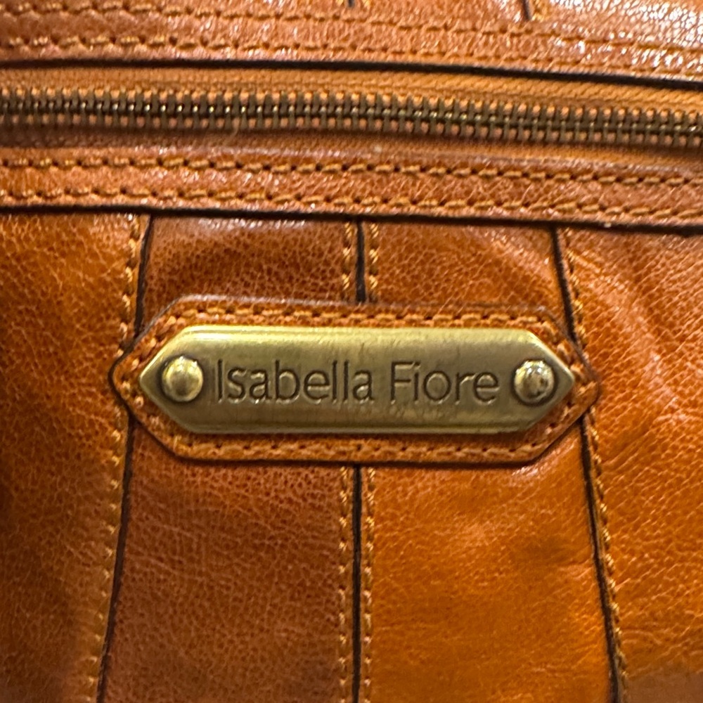 Isabella Fiore Brown Hobo with Vibrant Floral Pattern - Picture 4 of 13